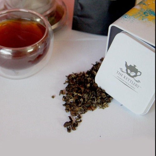 Green Pearl Tea with premium green tea leaves for antioxidant-rich wellness beverage