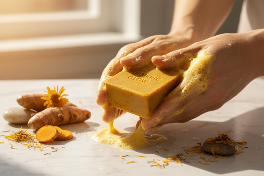 Turmeric Soap lifestyle